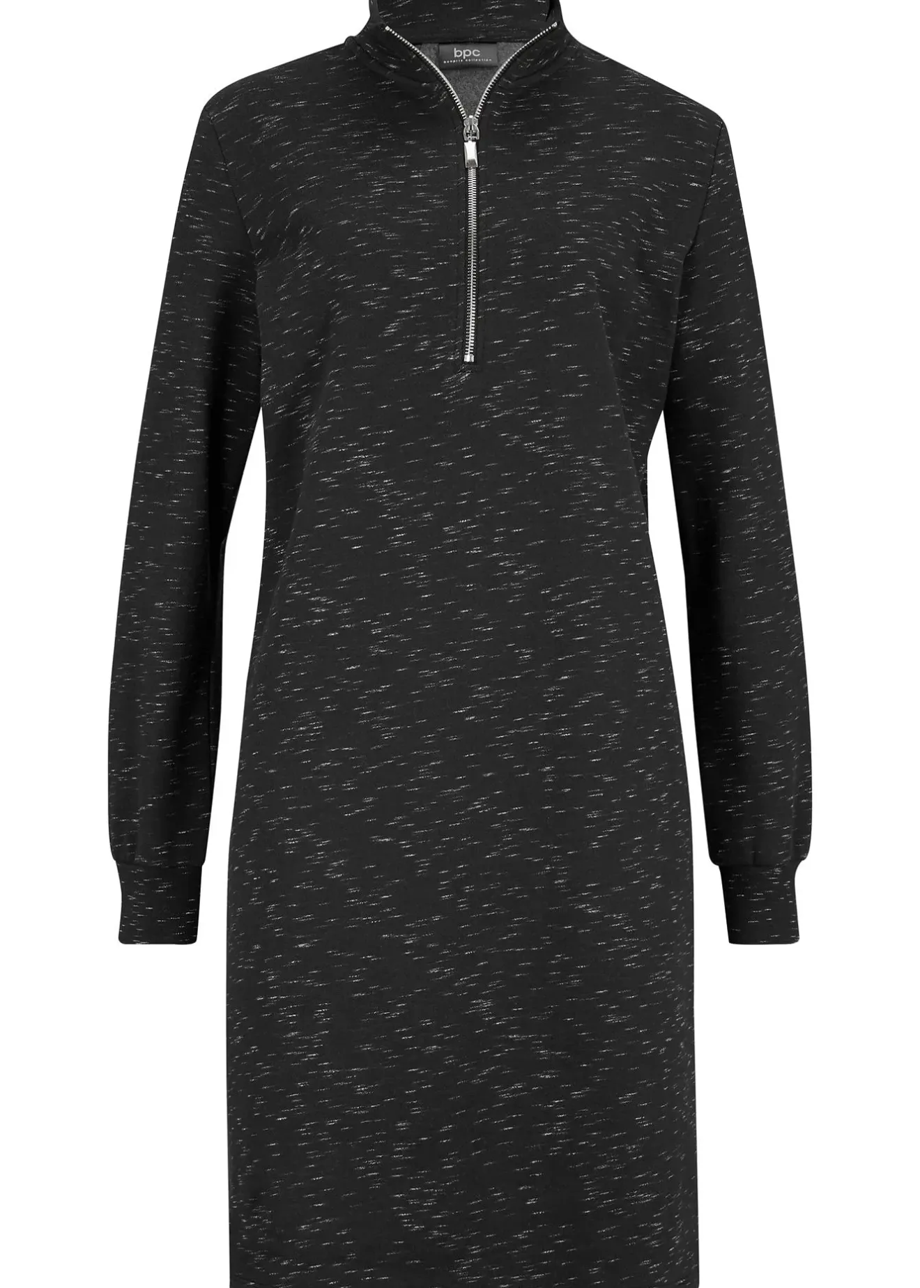 Femme bonprix Sweats|Robe sweat à col camionneur