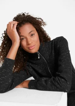 Femme bonprix Sweats|Robe sweat à col camionneur