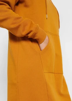 Femme bonprix Sweats|Robes|Robe sweat en coton mélangé