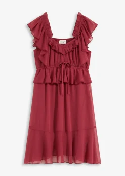 bonprix Robe trapèze en crêpe|Femme Robes