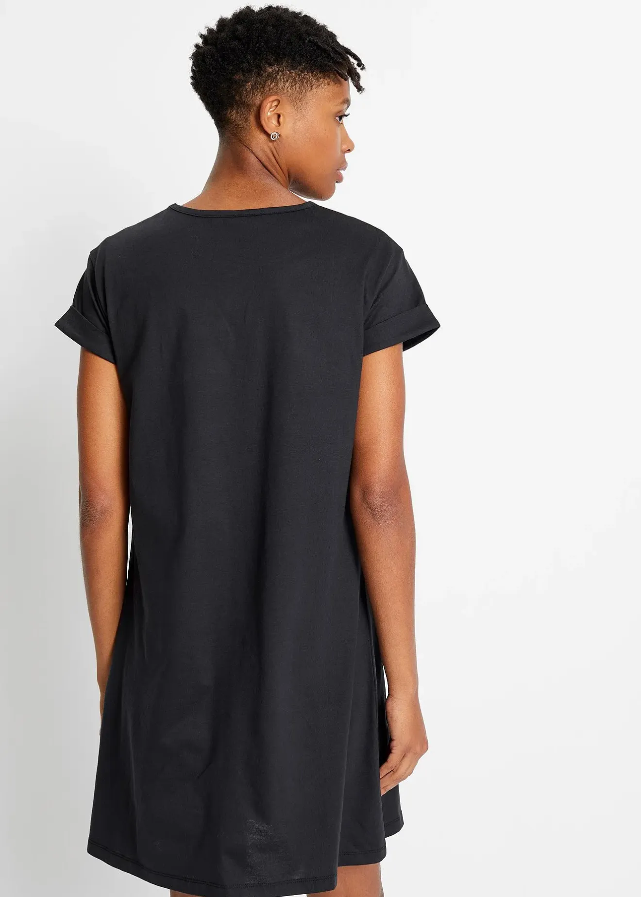 bonprix Robe T-shirt 100% coton|Femme Robes
