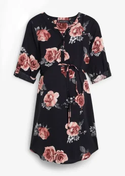 bonprix Robe-blouse de grossesse et d'allaitement en viscose fluide|Femme Femme Enceinte