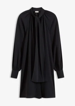 Femme bonprix Robes|Robe-chemise à col lavallière