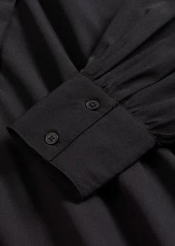 Femme bonprix Robes|Robe-chemise à col lavallière