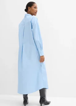 Femme bonprix Robes|Robe-chemise 100% coton