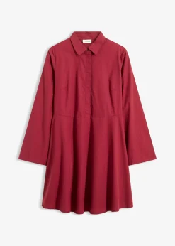 Femme bonprix Robes|Robe-chemise 100% coton