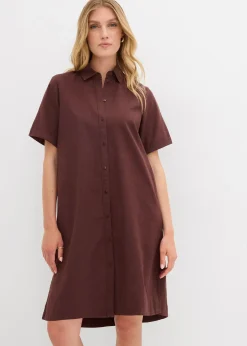 bonprix Robe-chemise 100% coton|Femme Robes