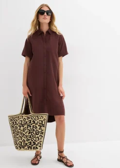 bonprix Robe-chemise 100% coton|Femme Robes