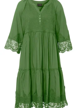 bonprix Robe-chemise à dentelle|Femme Robes