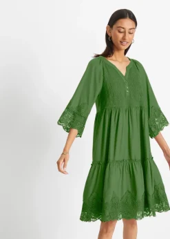 bonprix Robe-chemise à dentelle|Femme Robes