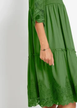 bonprix Robe-chemise à dentelle|Femme Robes