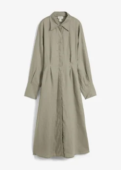 Femme bonprix Premium|Robes|Robe-chemise 100% lin