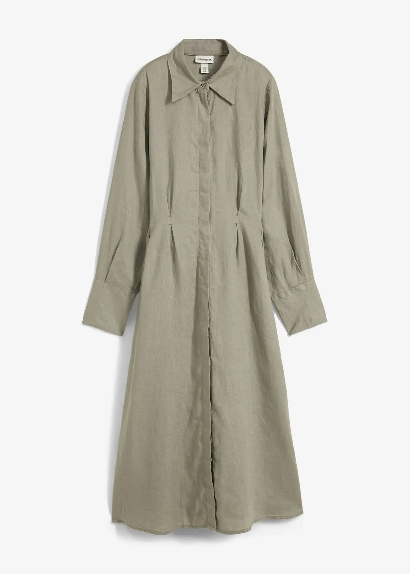 Femme bonprix Premium|Robes|Robe-chemise 100% lin