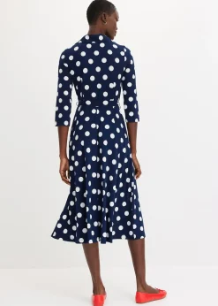 bonprix Robe-chemise avec lien à nouer (ens. 2 pces.)|Femme Robes