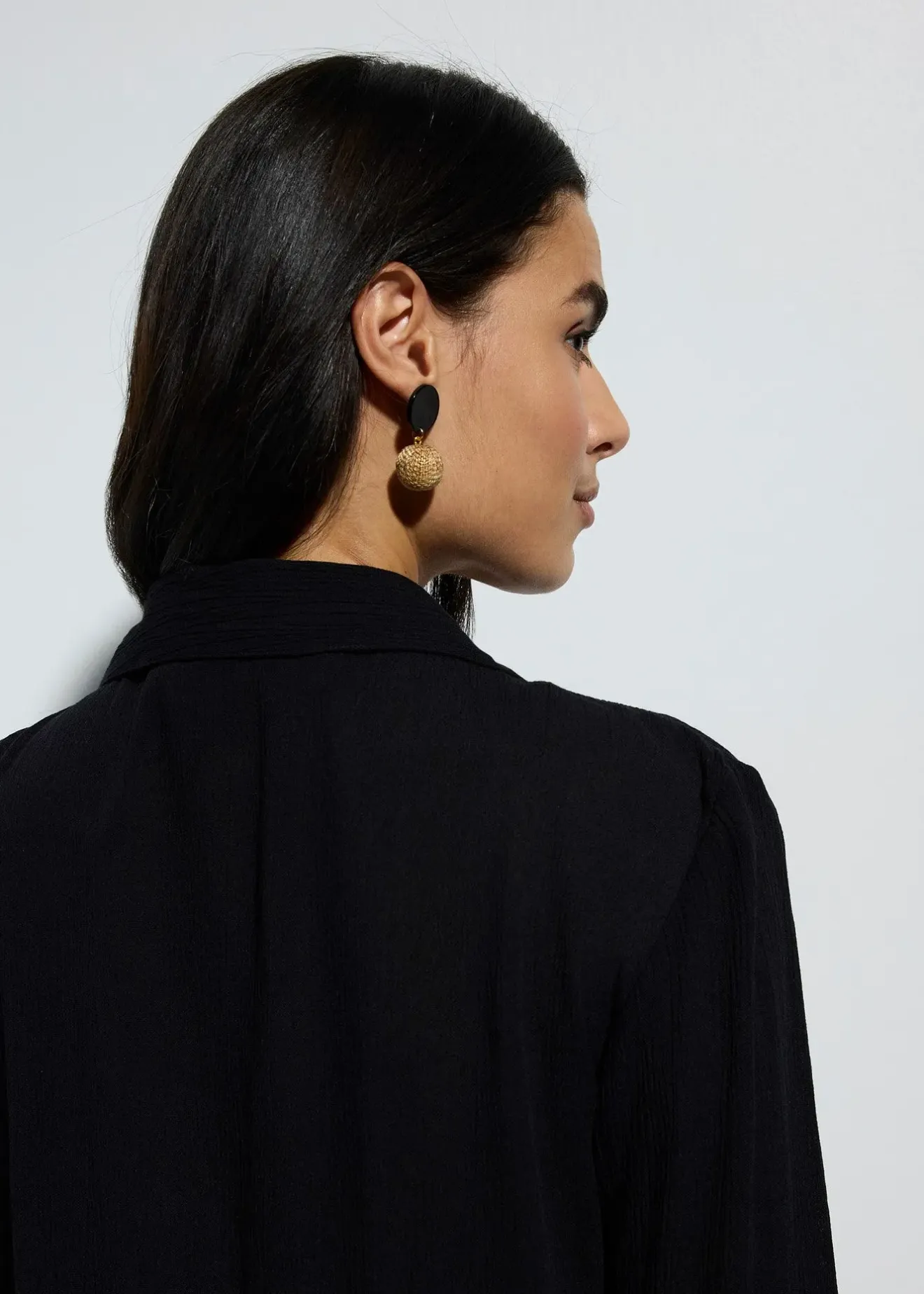 bonprix Robe-chemise de plage en viscose fluide|Femme Vêtements De Plage|Robes