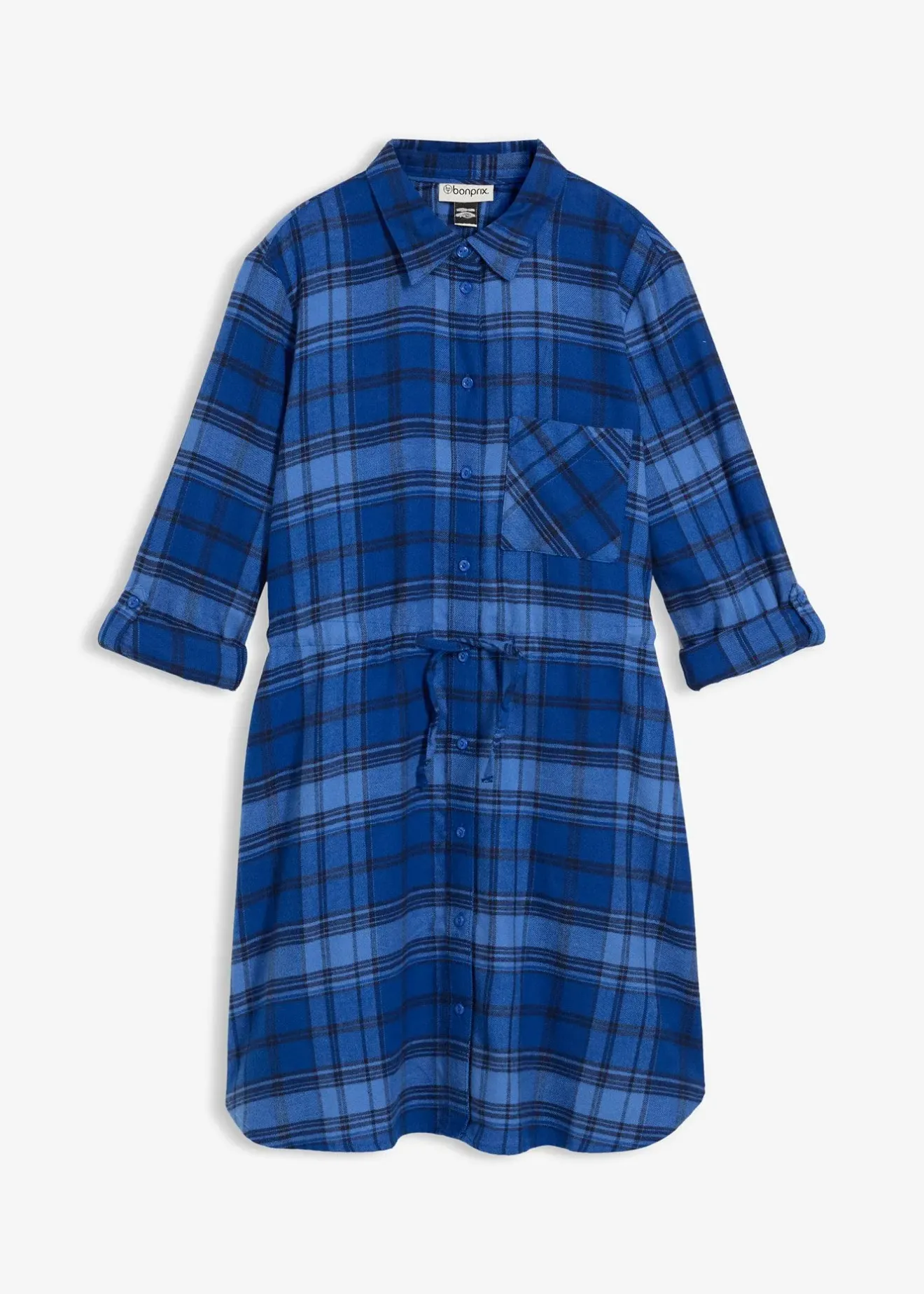 bonprix Robe-chemise en flanelle|Enfant Vêtements Enfant|Filles 9-16 Ans·Robes & Combinaisons