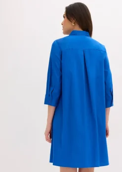 bonprix Robe-chemise en popeline solide|Femme Robes