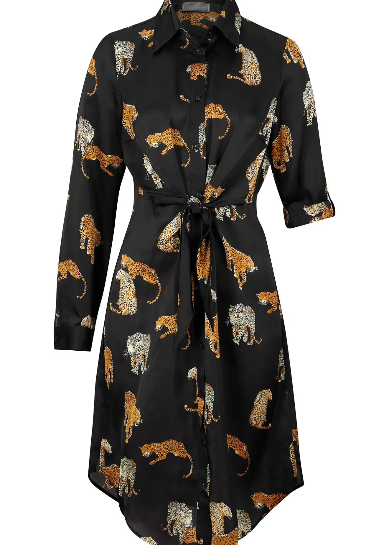 Femme bonprix Robes|Robe-chemise en satin