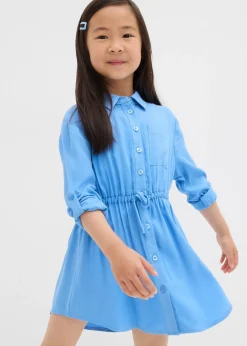 bonprix Robe-chemise en viscose fluide|Enfant Vêtements Enfant|Filles 2-8 Ans·Robes & Jupes