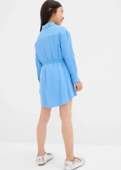 bonprix Robe-chemise en viscose fluide|Enfant Vêtements Enfant|Filles 2-8 Ans·Robes & Jupes