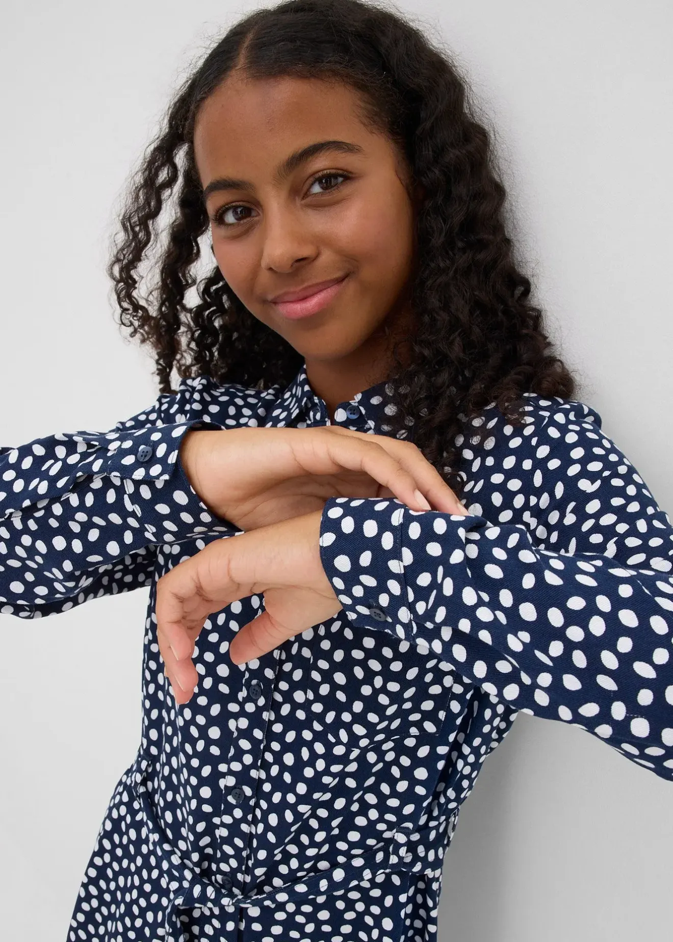 Enfant bonprix Vêtements Enfant|Filles 9-16 Ans·Robes & Combinaisons|Robe-chemise en viscose fluide