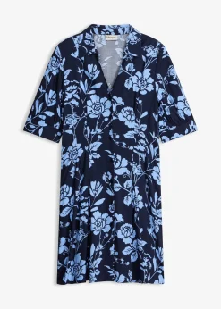 Femme bonprix Robes|Tailles Petite|Robe-chemise en viscose fluide