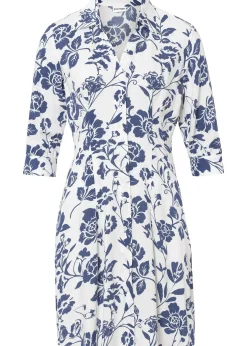 bonprix Robe-chemise en viscose fluide|Femme Tailles Petite