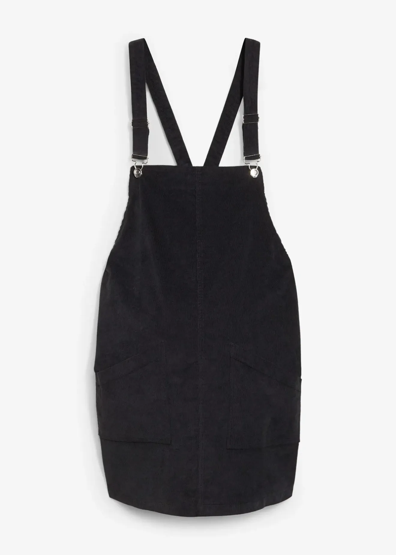 bonprix Robe-salopette de grossesse en velours côtelé extensible|Femme Femme Enceinte