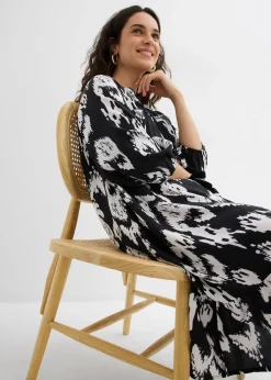 Femme bonprix Deux Pièces & Ensembles|Robes|Robe-tunique 100% viscose