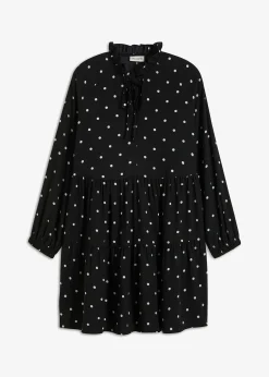 bonprix Robe-tunique avec lien à nouer|Femme Robes