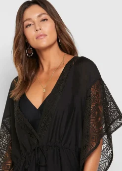 Femme bonprix Vêtements De Plage|Robe-tunique de plage transparente