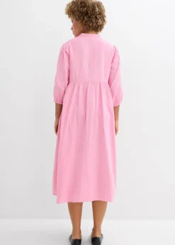Femme bonprix Robes|Robe-tunique en gaze de coton douce