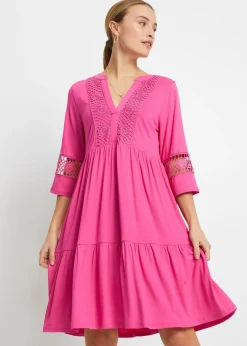 bonprix Robe-tunique en viscose douce|Femme Robes