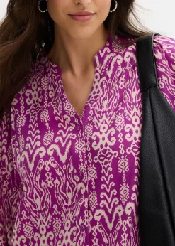 Femme bonprix Robes|Robe-tunique en viscose douce