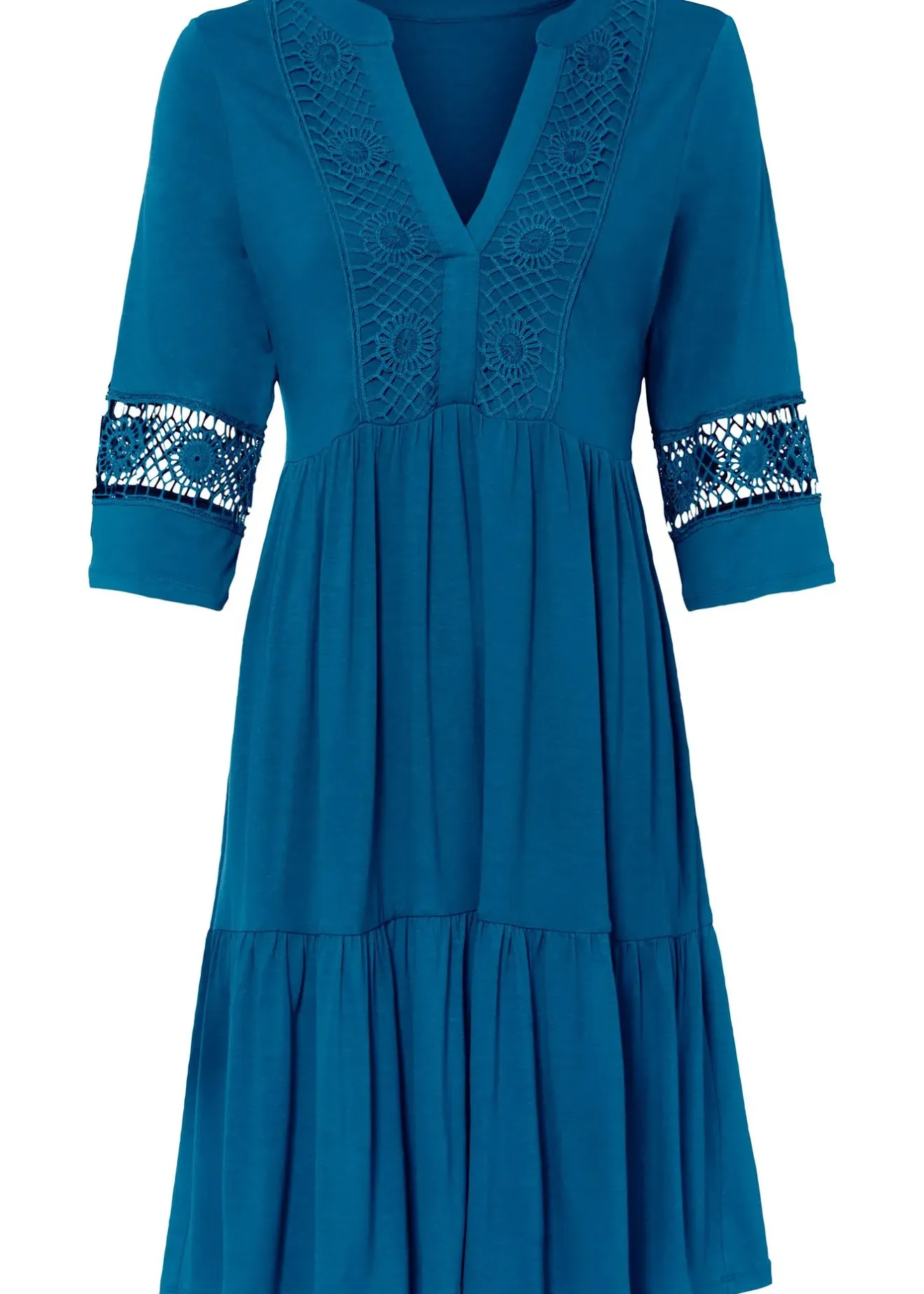 Femme bonprix Robes|Robe-tunique en viscose douce