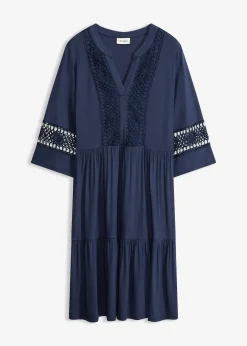 bonprix Robe-tunique en viscose douce|Femme Robes