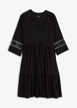 Femme bonprix Robes|Robe-tunique en viscose douce