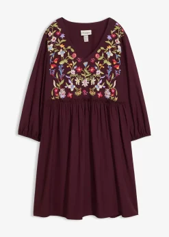 bonprix Robe-tunique en viscose fluide|Femme Robes