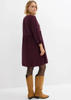 bonprix Robe-tunique en viscose fluide|Femme Robes