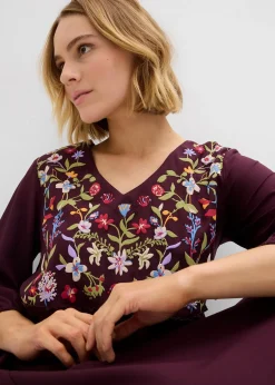 bonprix Robe-tunique en viscose fluide|Femme Robes