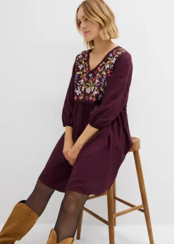 bonprix Robe-tunique en viscose fluide|Femme Robes