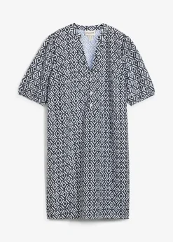 Femme bonprix Robes|Robe-tunique en viscose fluide