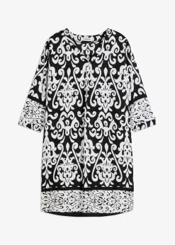 bonprix Robe-tunique en viscose fluide|Femme Robes