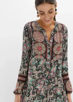 Femme bonprix Tailles Petite|Robes|Robe-tunique imprimée