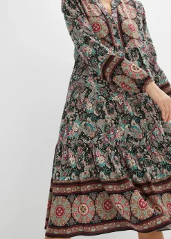 Femme bonprix Tailles Petite|Robes|Robe-tunique imprimée