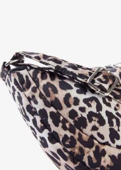 Femme bonprix Sacs|Sac à bandoulière en nylon motif léopard