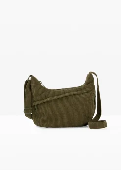bonprix Sac à bandoulière en velours côtelé|Femme Sacs