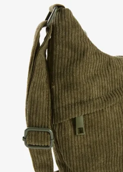 bonprix Sac à bandoulière en velours côtelé|Femme Sacs