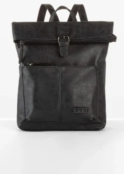 bonprix Sac à dos avec poche extérieure et boucle|Femme Sacs