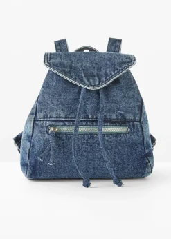 bonprix Sac à dos en denim|Femme Sacs